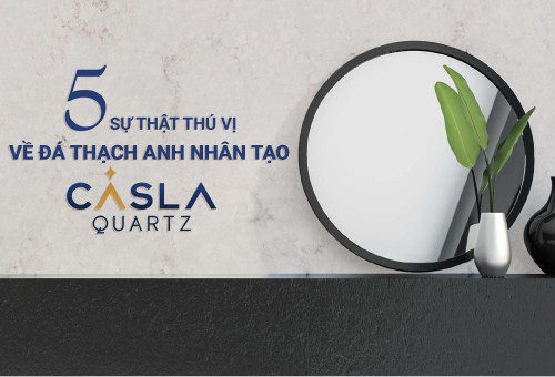 5 sự thật thú vị về đá thạch anh nhân tạo cao cấp Caslaquartz