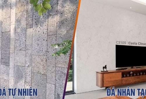 Các loại đá ốp tường nhà đẹp cho không gian hiện đại