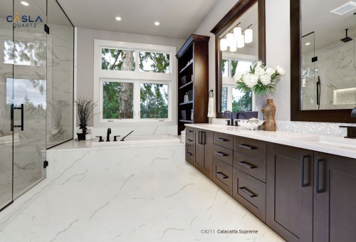 Ứng dụng đá quartz cho phong cách nội thất Tân cổ điển (Neoclassical)