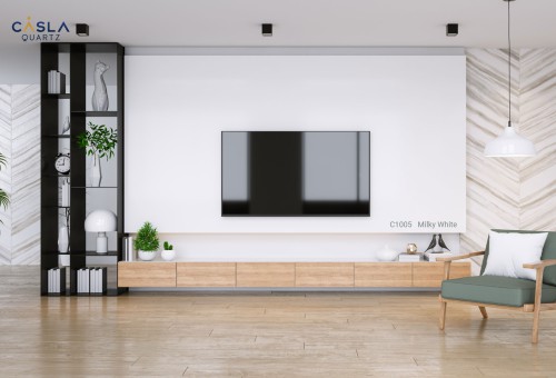 Ứng dụng đá quartz cho nhà chung cư cao cấp vừa sang vừa tiện