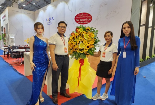 CASLAQUARTZ TIẾP TỤC HÀNH TRÌNH GIAO THƯƠNG VỚI VIETBUILD HỒ CHÍ MINH 2023 - LẦN 2