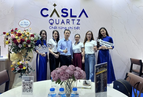 CASLAQUARTZ THỔI BÙNG SỰ TINH TẾ TRONG CÁC SẢN PHẨM TẠI TRIỂN LÃM QUỐC TẾ VIETBUILD HÀ NỘI 2023 - LẦN 2