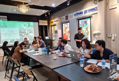 LỄ CHẤM THI CUỘC THI "SỬ DỤNG ĐÁ CASLAQUARTZ TRONG THIẾT KẾ NỘI THẤT" TẠI KHOA NỘI THẤT - TRƯỜNG ĐẠI HỌC KIẾN TRÚC HÀ NỘI