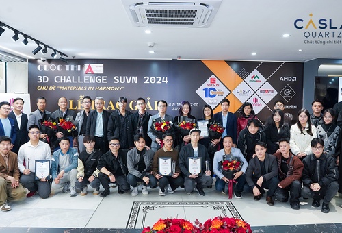 TRAO GIẢI CUỘC THI VIETNAM 3D CHALLENGE SUVN 2024 - SÁNG TẠO KIẾN TRÚC VIỆT TRONG TƯƠNG LAI!