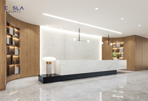 Application of artificial quartz stone for modern style