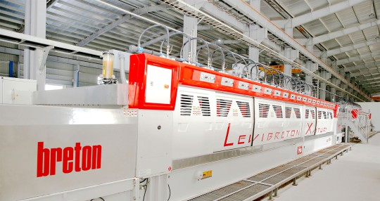 Breton Italy line - The world's leading artificial stone production technology