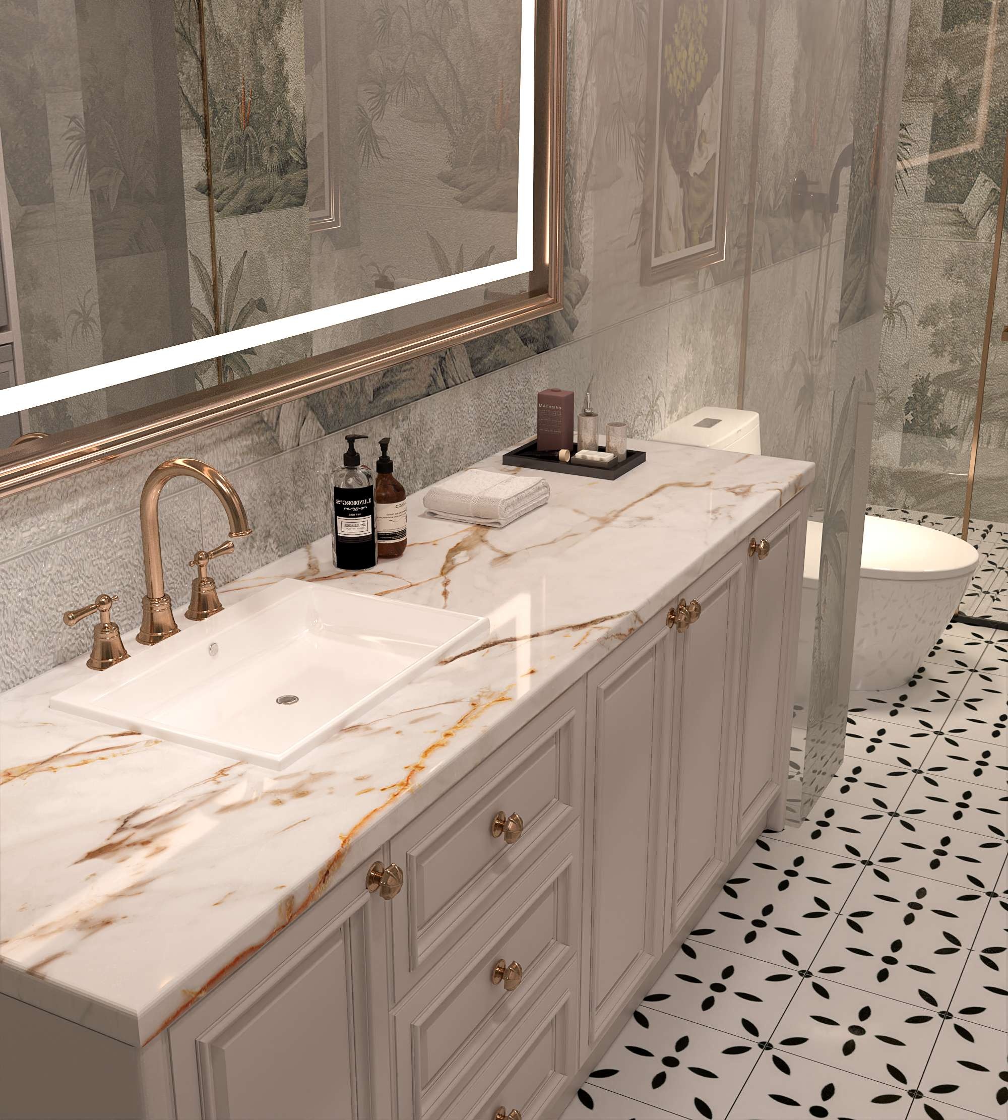 Đá Calacatta CL7001